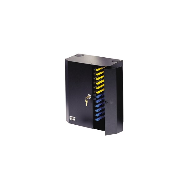 Hubbell Premise Wiring 72-PORT FIBER WALLMOUNT, ENCLOSURE FOR 12 - 6 PACKS, FCW12SP